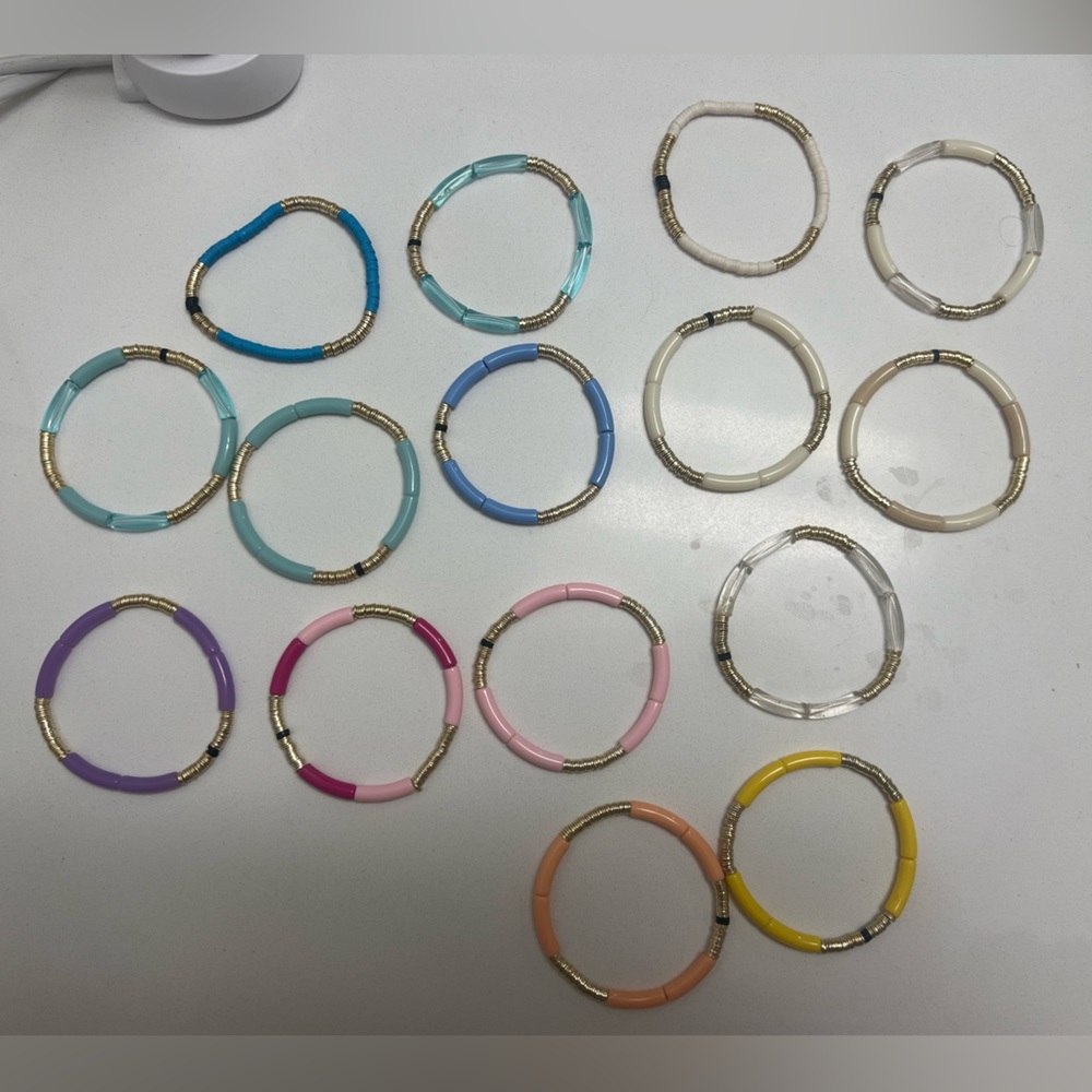 Allie + Bess 4mm Zo & Vinyl Bracelets